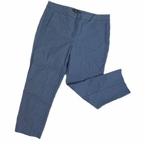 Adrianna Papell Ankle Pants Cropped Patterned